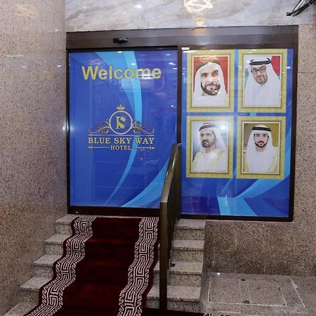 Blue Sky Way Hotel Dubai Exterior foto